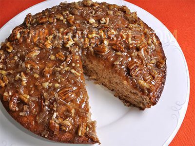 آموزش درست کردن کیک دارچینی بهمراه گردو