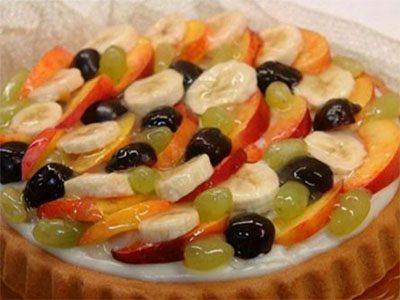 طرز تهیه چیز کیک میوه ای