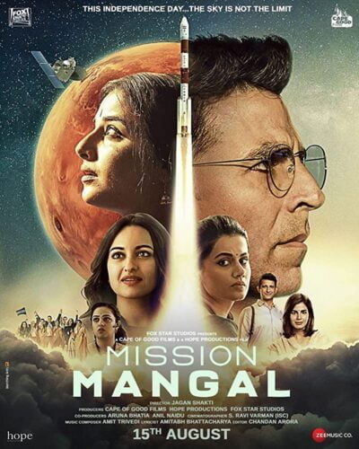 دانلود فیلم عملیات مریخ با دوبله فارسی Mission Mangal 2019