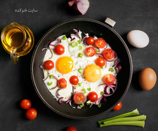 عکس انواع املت تخم مرغ در لیست بهترین غذاها در صبحانه