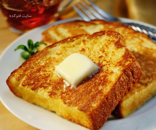 عکس نان تست در لیست بهترین مواد غذایی برای صبحانه