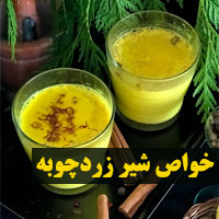 خواص شیر زردچوبه + ۲۴ فواید شیر و زردچوبه با روش تهیه