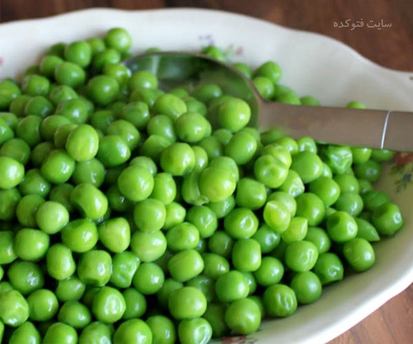 نخود فرنگی برای لاغری و سلامتی