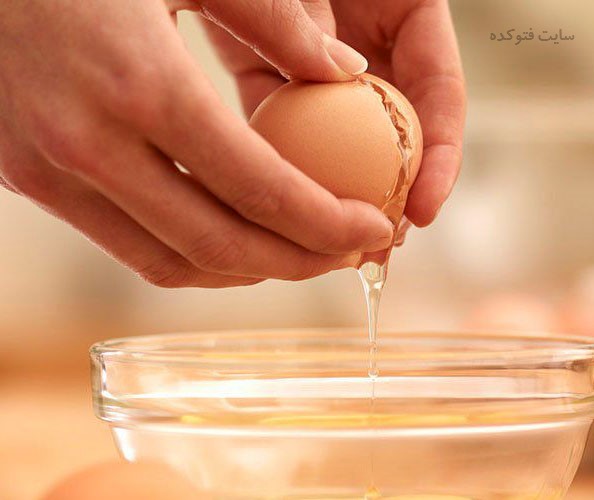پوست تخم مرغ برای ناخن