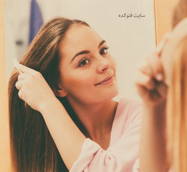 نرم شدن مو