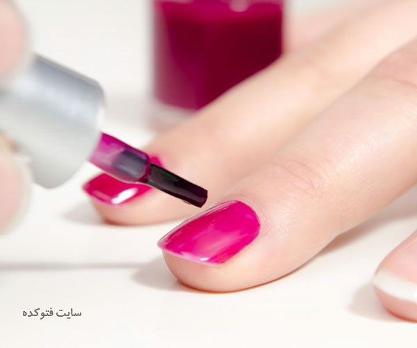 خشک کردن لاک ناخن در منزل