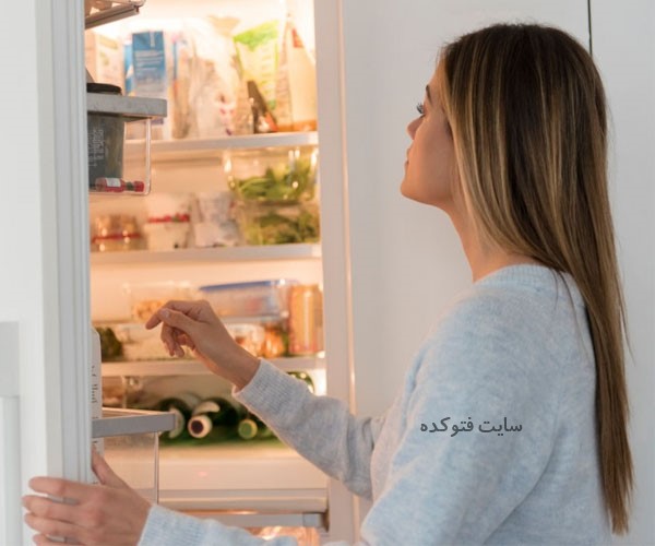 از بین بردن بوی بد یخچال