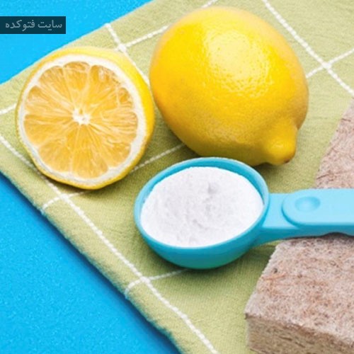 درمان سفیدی زبان با طب سنتی با جوش شیرین + لیمو