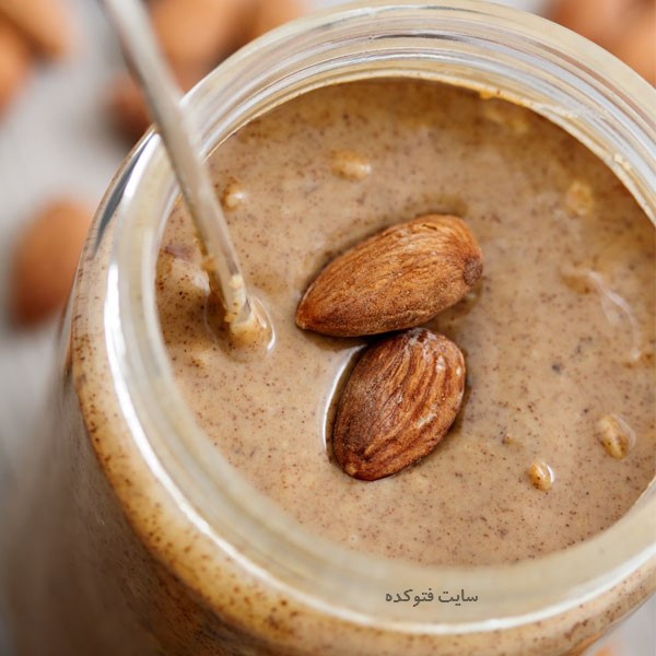 غذاهای شادی آور کره بادام