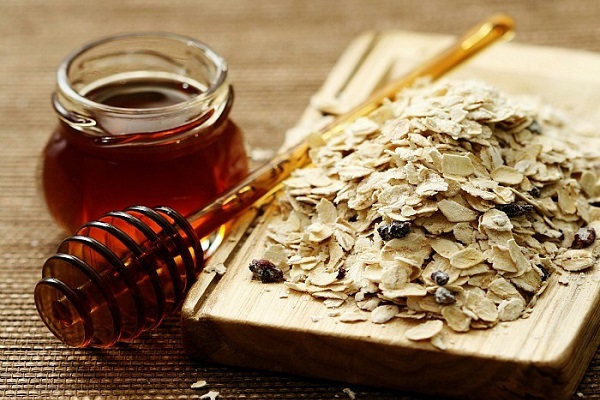 ماسک عسل و جو