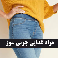 مواد غذایی چربی سوز شکم و پهلو + ۳۰ خوراکی لاغر کننده