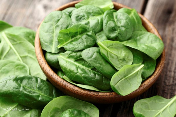 کاهش وزن با اسفناج