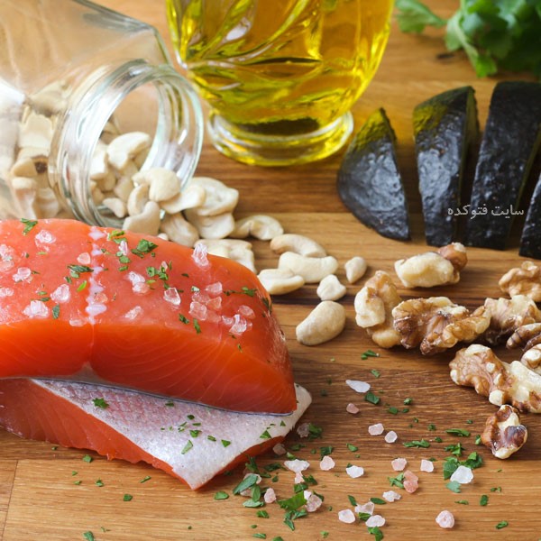 عکس غذاهای سرشار از امگا 3