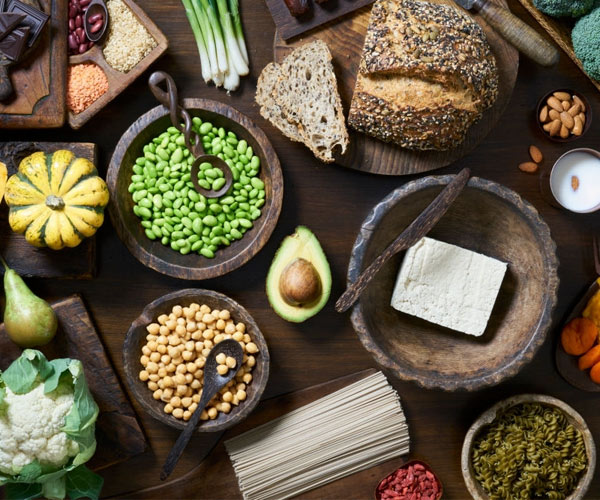 عکس انواع مواد غذایی فیبردار