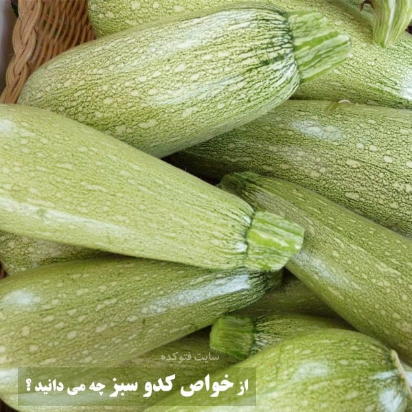 کدو سبز چه خواصی دارد