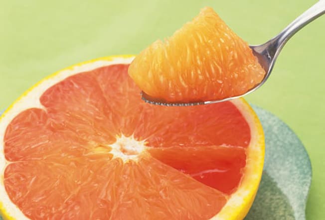 گریپ فروت از مواد غذایی بدون چربی