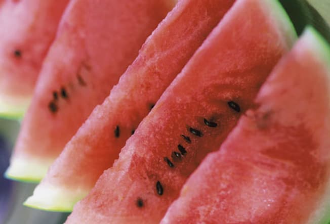 هندوانه از مواد غذایی بدون چربی