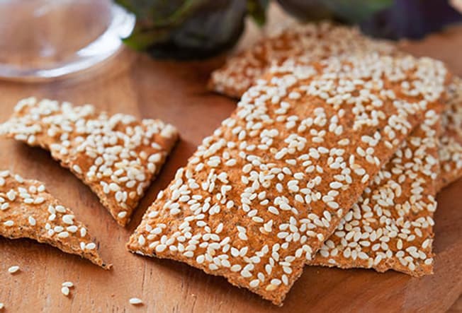 نان ترد از غذاهای بدون چربی