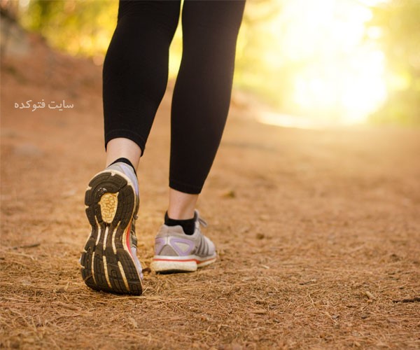 فواید پیاده روی برای لاغری و کاهش وزن با عکس